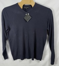 New With Tags Tricots St Raphael Mens V Neck Sweater Acrylic XL - Flaw