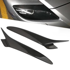 2x Coprifaro Copri Sopracciglia per Mazda RX-8 2004-08 Tappo Fibra di Carbonio