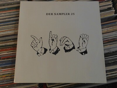 DER SAMPLER 25  LP: OLNEY HARRISON GRIMES++(Line Rec LILP 4.00315 D;WHITE VINYL)