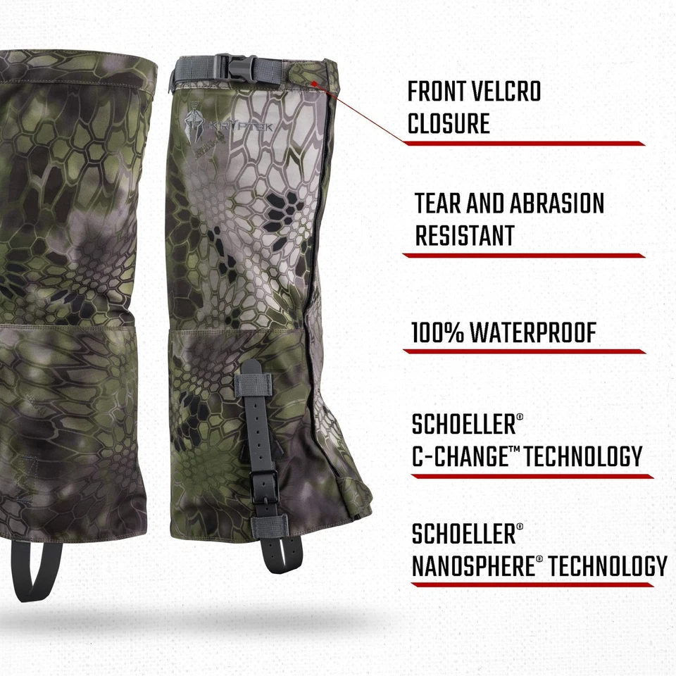 Kryptek Men's Takur Gaiter Hunting Clothing Altitude Medium - Image 2 of 4