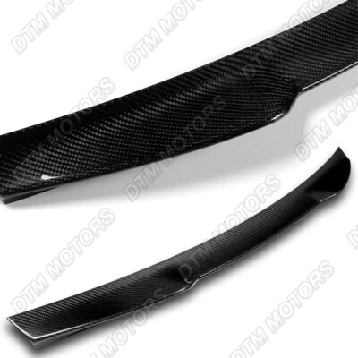 For 06-10 Dodge Charger V-Style Real Carbon Fiber Rear Trunk Lid