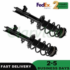 2× Front L+R Shock Absorber Strut Assys w/CDC For Cadillac XT5 GMC Acadia 17-20