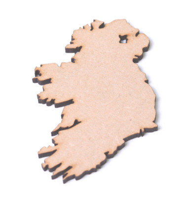 MDF Landkarte Irland Basteln Rohling Irische Landkarte Form Umriss Ausschnitt