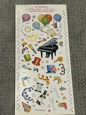 Vintage Mrs Grossmans Limited Edition Celebration Sticker Sheet