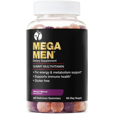 Men's multivitamin gummies | support energy, metabolism, and immune system