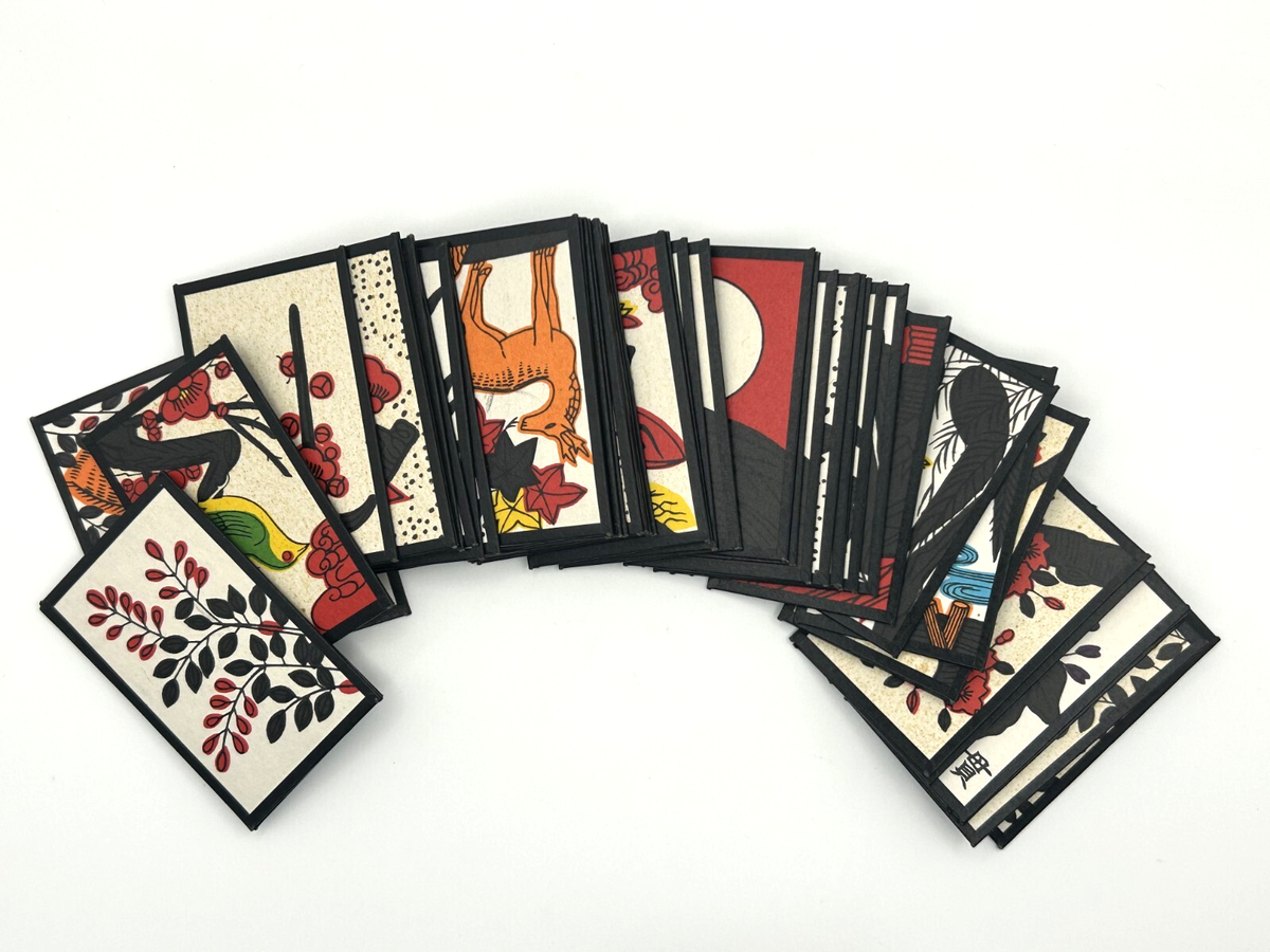 Nintendo Hanafuda Akafuku Tengu Red 2007 Vintage Rare Japan