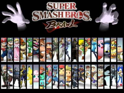 18925 super smash bros brawl Game Decor Wall Print Poster
