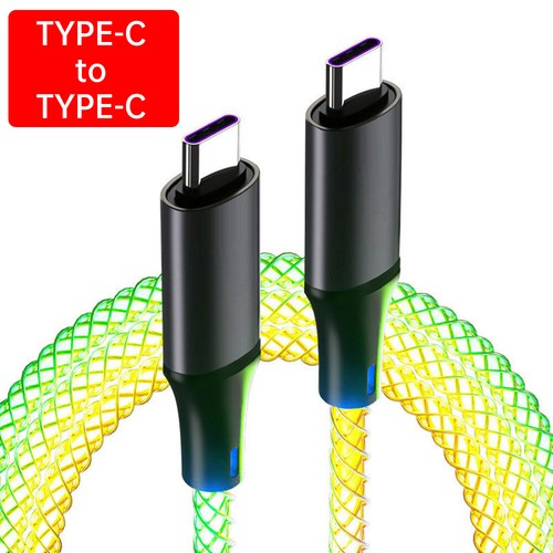 RGB LED Phone Charger Light Up Fast Charging USB Cable Cord For iPhone Type C US - Picture 14 of 22