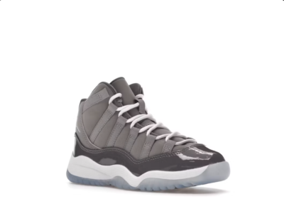 Air Jordan JORDAN 11 RETRO (PS) Mid Top Cool Grey Nubuck Leather