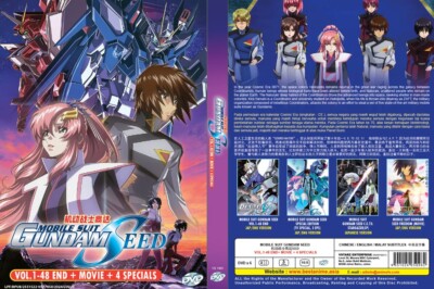 ANIME DVD MOBILE SUIT GUNDAM SEED VOL.1-48 END + MOVIE + 4 SP