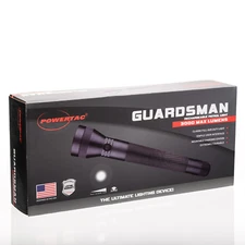 PowerTac Guardsman Rechargeable Patrol Light 3000 Max Lumens