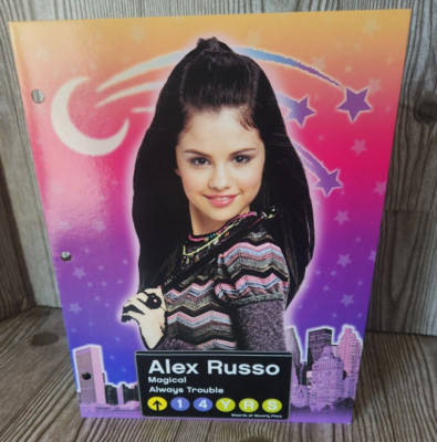 Disney Wizards of Waverly Place Alex Russo Selena Gomez School Two Pocket Folder