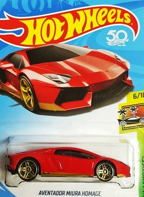 lamborghini miura homage hot wheels