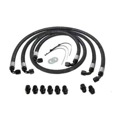 Fleece Allison Transmission Cooler Lines For 2006-2010 GM 6.6L Duramax Diesel