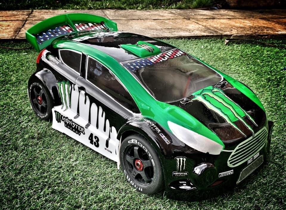 vaterra ford fiesta rallycross