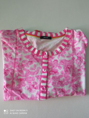 RIANI Long Sleeve Women's Top Designed in Germany 92% Cotton US SIZE 10 - Picture 9 of 10
