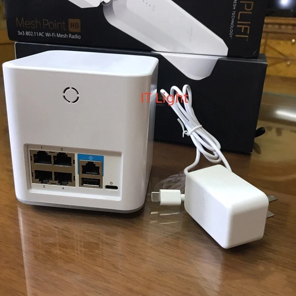 Ubiquiti AmpliFi HD High Density Home Dual-Band Mesh WiFi Router - White - Image 3 of 3