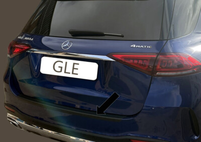 Ladekantenschutz schwarz passend für Mercedes GLE II Typ V167 SUV ab Bj 10.2018-
