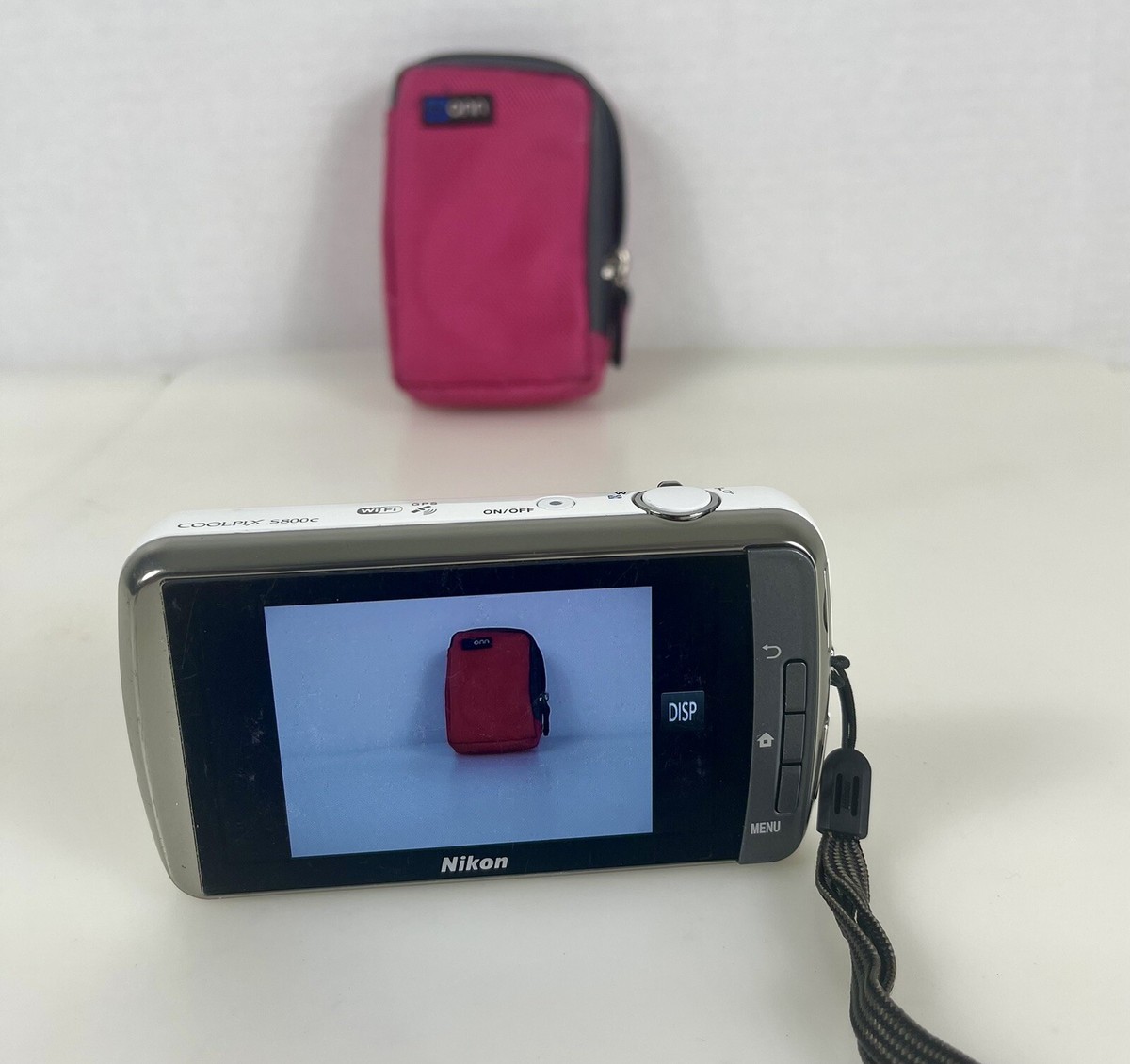 Nikon COOLPIX S800c 16.0MP Digital Camera - White for sale online