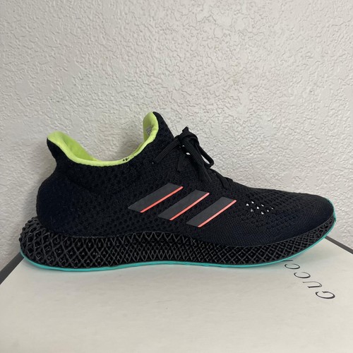Adidas Futurecraft 4D GZ8626 Black Carbon Turbo Running Shoes Sneakers Men's 13 - 第 2/12 張圖片