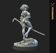 2B No Skirt Pinup Fantasy Miniature Dungeons and Dragons Tabletop RPGs RolePlay