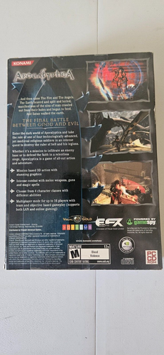 Apocalyptica Spiel Konami PC CDROM '04 *** NEW IN BOX - FACTORY SEALED *** - Bild 2 von 5