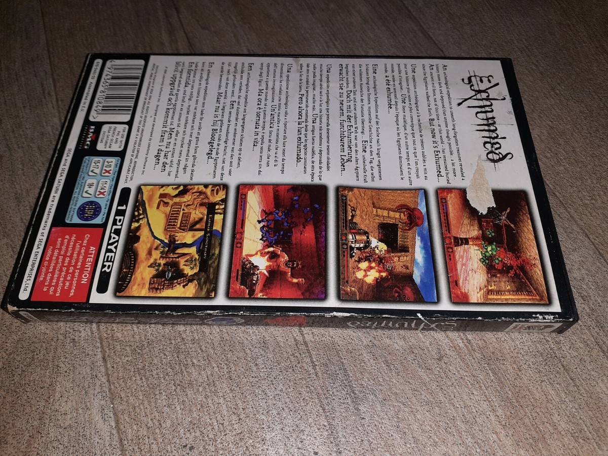 Jeu Sega Saturn Exhumed Complet Avec Notice – Bon état