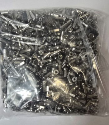 Fahrrad Speichennippel - 1kg Konvolut - ca. 1.000 Stück (überwiegend SAPIM)