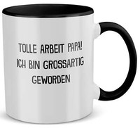 Papa Geschenk Zum Vatertag, Vater Tasse Geburtstag, Von Tochter Und Sohn, Weihna