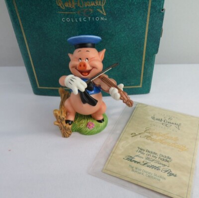WALT DISNEY THREE LITTLE PIGS HEY DIDDLE, DIDDLE, I PLAY ON MY FIDDLER NOS