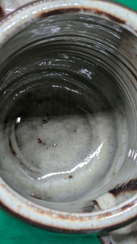 Vintage Welsh CREIGIAU STUDIO Cardiff Hand Made Stoneware Pottery Coffee Pot - Picture 10 of 11