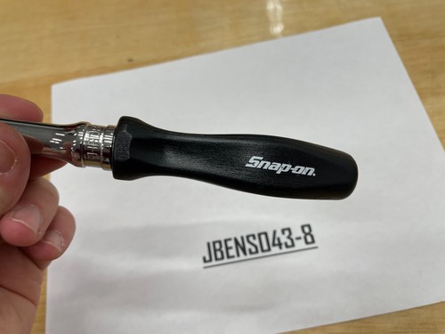 Snap-on Tools USA NEW BLACK 3/8" Drive Hard Grip Flex Head Ratchet FHFD80A - 第 8/10 張圖片