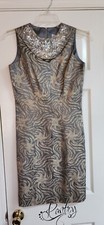 Vintage Central Falls Cocktail Dress with Rhinestones Size Small