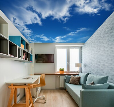 3D Blue Sky A4599 Ceiling WallPaper Murals Wall Print Decal Deco AJ WALL Fay