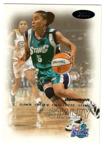 2000 Fleer SkyBox WNBA Dawn Staley Card #20 – Charlotte Sting HOF