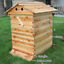 thumbnail 4  - 7PCS Free Flowing Honey Hive Beehive Frames + Unique Beehive House Cedarwood Box