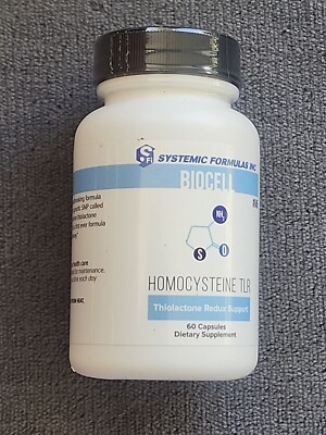 Systemic Formulas Bio Cell Himocysteine TLR 60 Capsules 