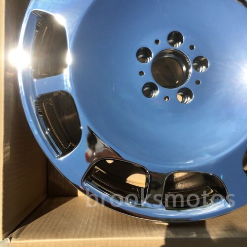 20" CLASSIC STYLE CHROME WHEELS RIMS FITS FOR MERCEDES BENZ W222 MAYBACH S CALSS - Picture 3 of 4