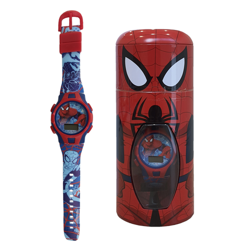 OROLOGIO POLSO SPIDERMAN MARVEL CEOFEZIONE REGALO LATTINA CM. 16X7X7 -  MV92195 | eBay