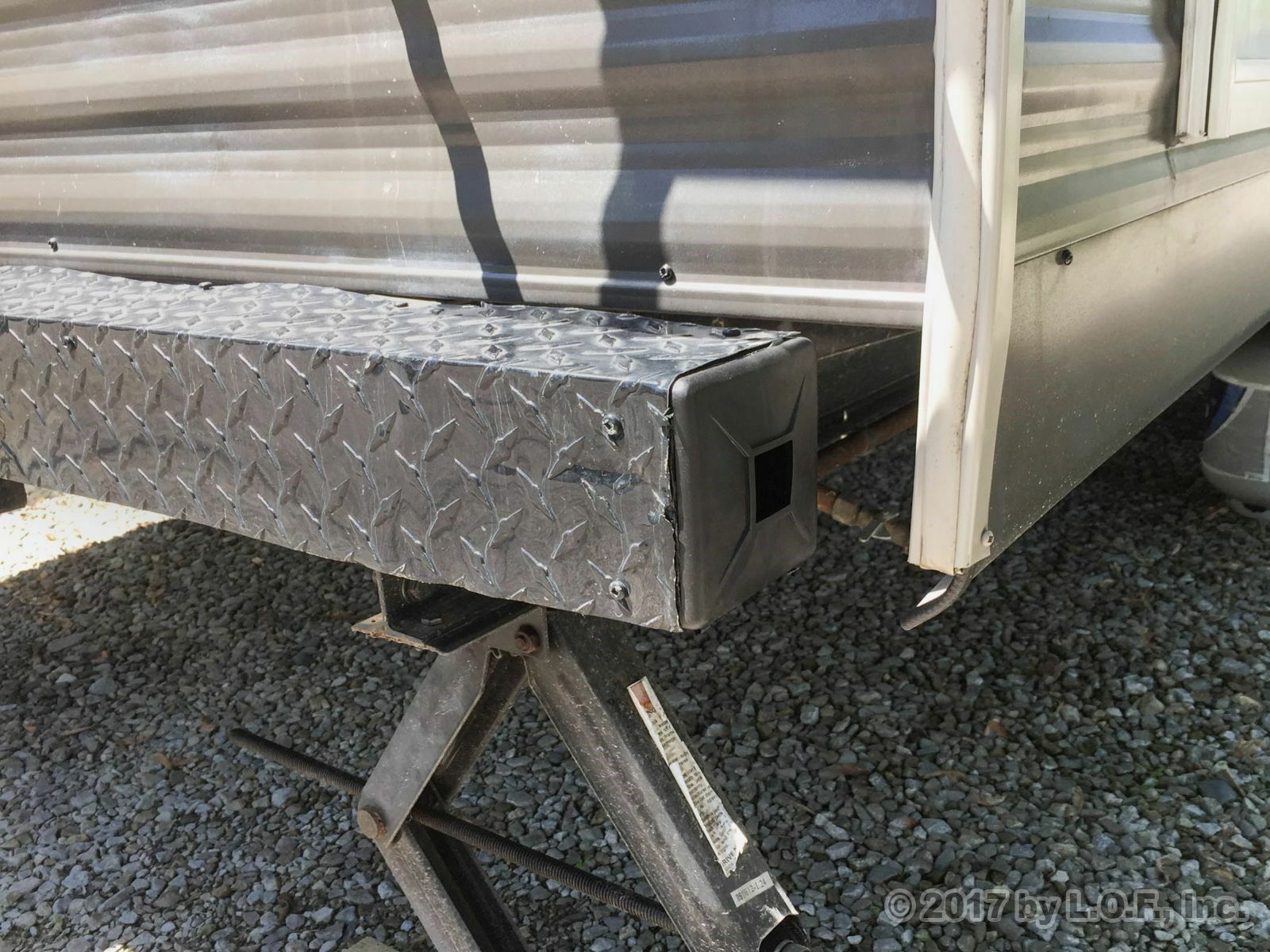 2 Rubber Bumper Plug End Caps Square 4" Vented Cover RV Camper Trailer