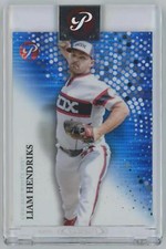 Liam Hendriks 2022 Topps Pristine # 245 Pristine Blue Refractor 21/75 Chicago Wh