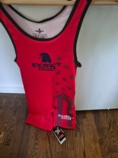 Exxact Sports Plain Men's Wrestling Singlet, Powerlifting Singlet AS