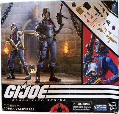 GI Joe Classified Series Cobra Valkyries 2 Pack - Open/Damaged Box