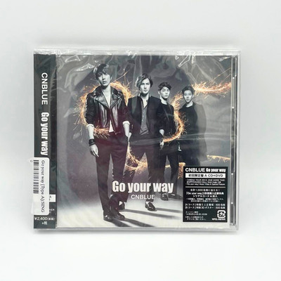 CNBlue Go Your Way CD Type A Sing CD/DVD Disc Brand New Sealed In Plastic