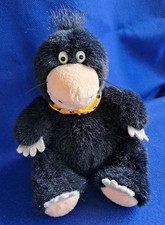 Nici Maulwurf Schwarz Plüsch Stofftier German 90er Waschbar