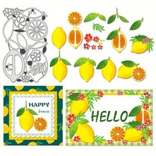 1set Fruit Carbon Steel Cutting Dies Stencils for Scrapbooking Photo Album
