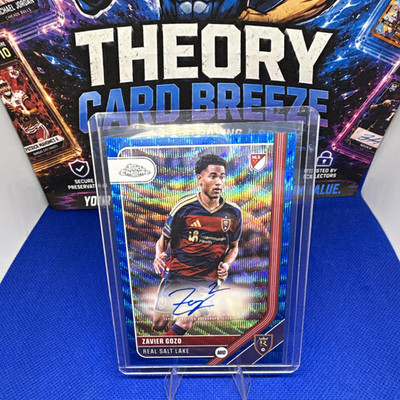 2026 Topps Chrome MLS Zavier Gozo Real Salt Lake Autograph #CA-ZG 80/150