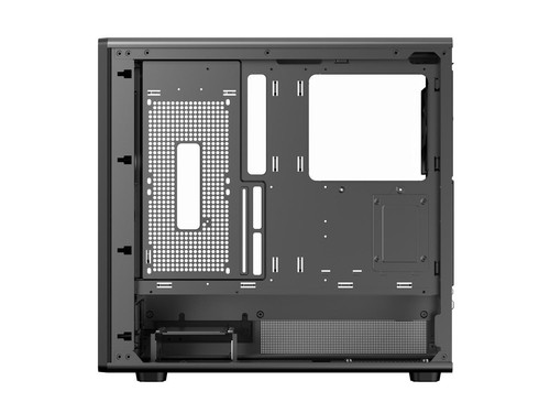 DIYPC DIY-ATX08-Wood Black USB3.0 /Type C ATX Mid Tower Gaming Computer Case w/ - Afbeelding 12 van 12