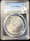 1882 S Morgan Silver Dollar PCGS MS-64