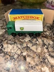 OLD VINTAGE LESNEY MATCHBOX # 32 LEYLAND PETROL TANKER ORIGINAL BOX